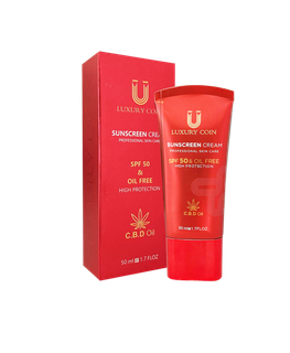 کرم ضد آفتاب spf ۵۰ لاکچری کوین